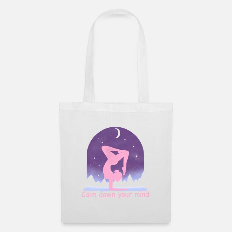 Yoga - Sac en tissu - blanc