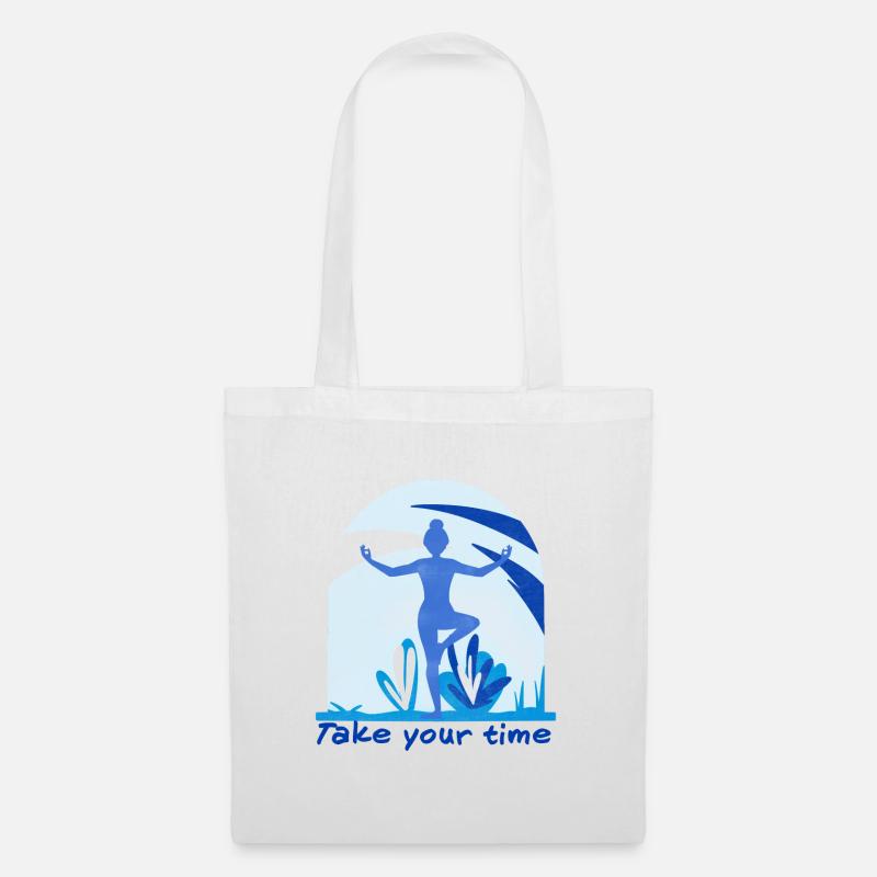 Yogi - Sac en tissu - blanc