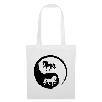 Icelandic Horses Icelandic Horse Fool Horse Love - Tote Bag - white - Front