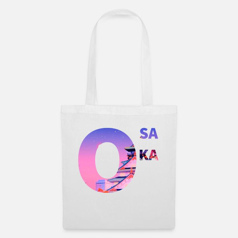 Osaka - Stoffbeutel - Weiß
