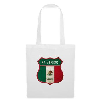 Écusson Matamoros Mexico - Sac en tissu - blanc - Devant