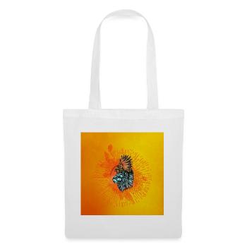 Awesome bird and fancy cat - Tote Bag - white - Front