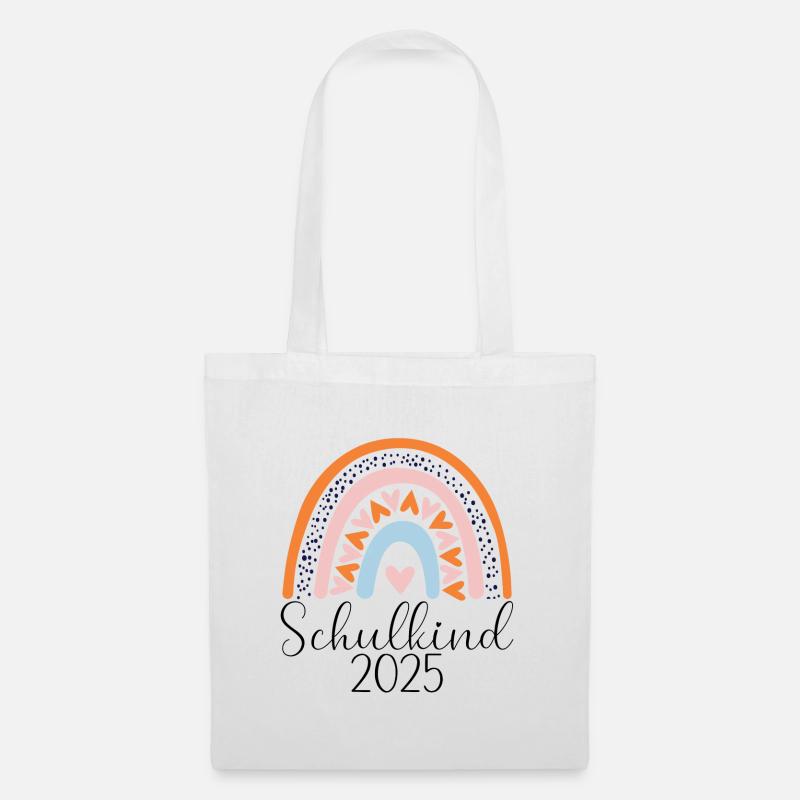 Schulkind5 - Stoffbeutel - Weiß