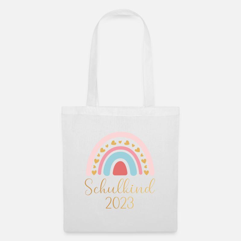 Schulkind9 - Stoffbeutel - Weiß