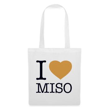 I LOVE MISO Sushi - Tote Bag - white - Front