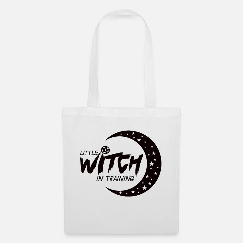 Little Witch in training - schwarz - Stoffbeutel - Weiß