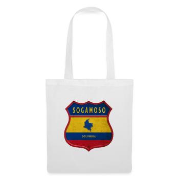 Écusson Sogamoso Colombia - Sac en tissu - blanc - Devant