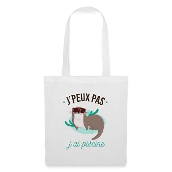 J'peux pas j'ai piscine - Sac en tissu - blanc - Devant