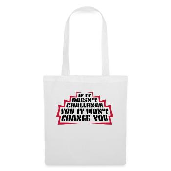 Workout Fitness Motivation Quote - Tote Bag - white - Front