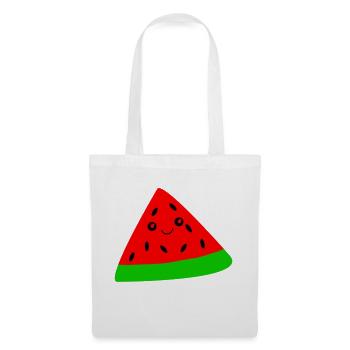 Melon - Sac en tissu - blanc - Devant