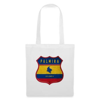 Design des armoiries de Palmira, Colombie - Sac en tissu - blanc - Devant