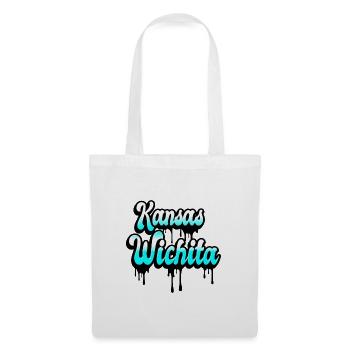 Wichita Kansas Design - Stoffbeutel - Weiß - Vorne
