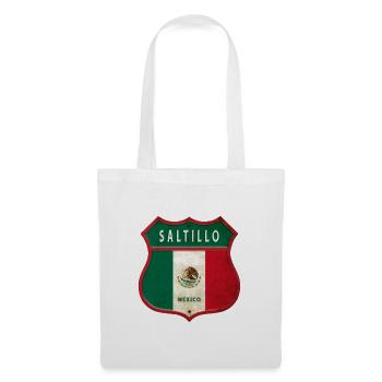 Design des armoiries de Saltillo Mexico - Sac en tissu - blanc - Devant