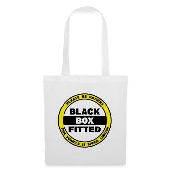 Please Be Patient - Black Box Fitted - Tote Bag - white - Front