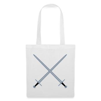 Crossed swords. - Tote Bag - white - Front