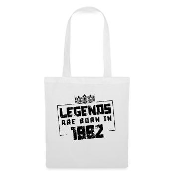 1962 legends born in - Stoffbeutel - Weiß - Vorne