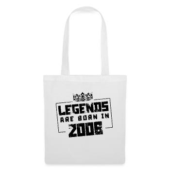 2006 Legends Born in - Tote Bag - white - Front
