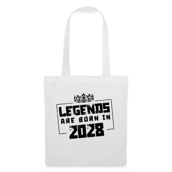 2028 légendes nées en - Sac en tissu - blanc - Devant