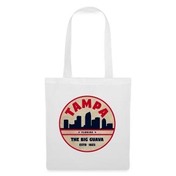 Tampa Big Guava Skyline Vintage - Tote Bag - white - Front