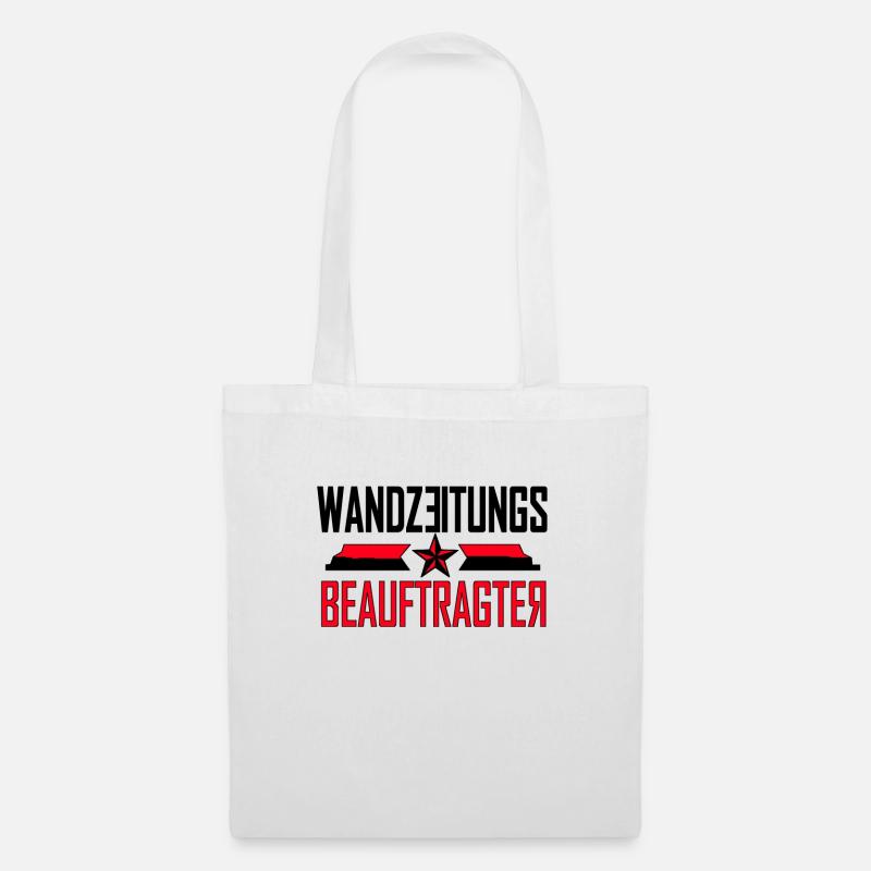 wandzeitungsbeauftragter - Stoffbeutel - Weiß