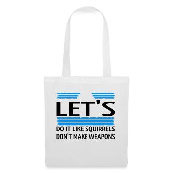 blagues cool géniales paix pour paris dictons hippie - Sac en tissu - blanc - Devant