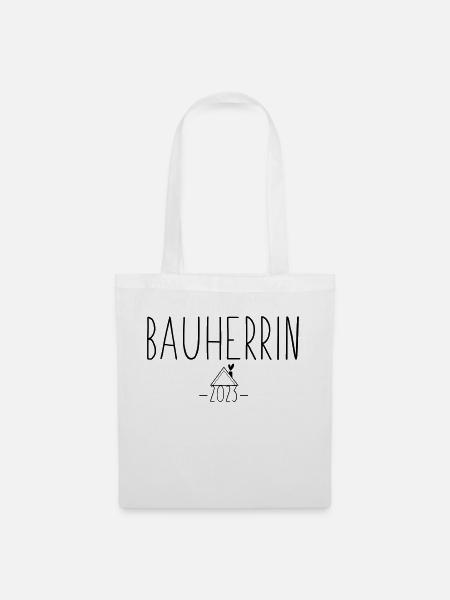 Bauherrin 2023 - Stoffbeutel - Weiß