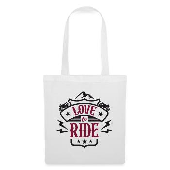 J’adore rouler - Sac en tissu - blanc - Devant