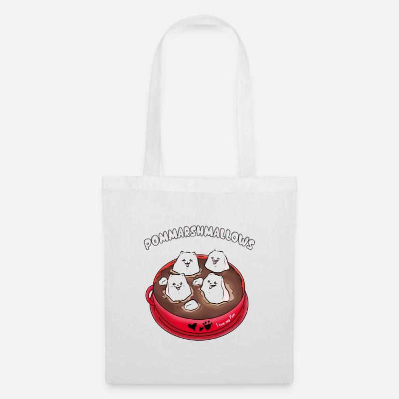 Pommarshmellow - Stoffbeutel - Weiß