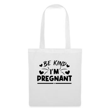 Parents Pregnancy Pregnant Statement Heart - Tote Bag - white - Front