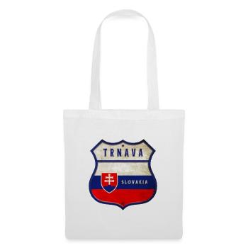 Trnava Slovakia coat of arms flag design - Tote Bag - white - Front