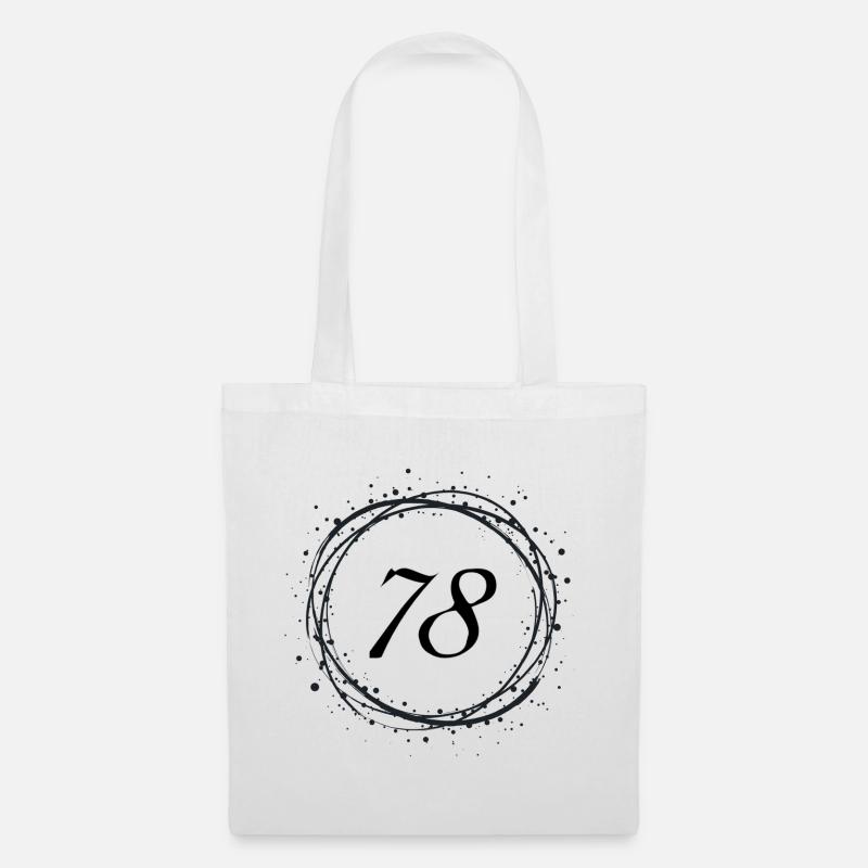 78 - Borsa di stoffa - bianco
