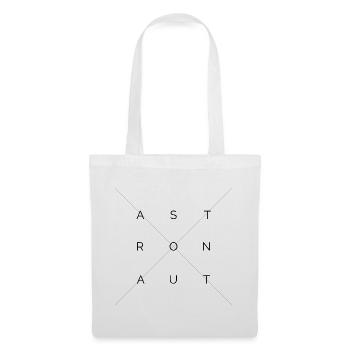 Astronaut Symbol Font Space Logo icon Graphic - Tote Bag - white - Front