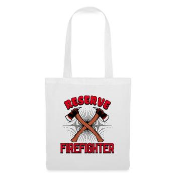 Déclaration des pompiers Protection professionnelle contre les incendies - Sac en tissu - blanc - Devant