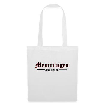 Memmingen Schwaben - Stoffbeutel - Weiß - Vorne