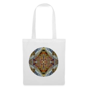 Nature Mandala Jordanie, Petra - Sac en tissu - blanc - Devant