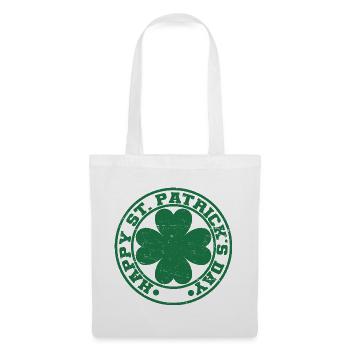 Cadeau de la Saint-Patrick Trèfle Hommes, Femmes, Enfants - Sac en tissu - blanc - Devant