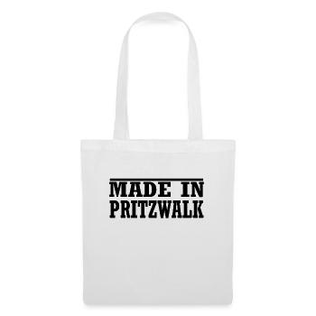 Pritzwalk - Stoffbeutel - Weiß - Vorne