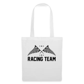 Équipe de course 01 - Sac en tissu - blanc - Devant