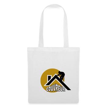 Couvreur - Sac en tissu - blanc - Devant