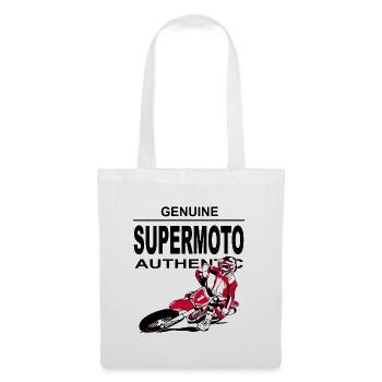 Supermotard - Sac en tissu - blanc - Devant