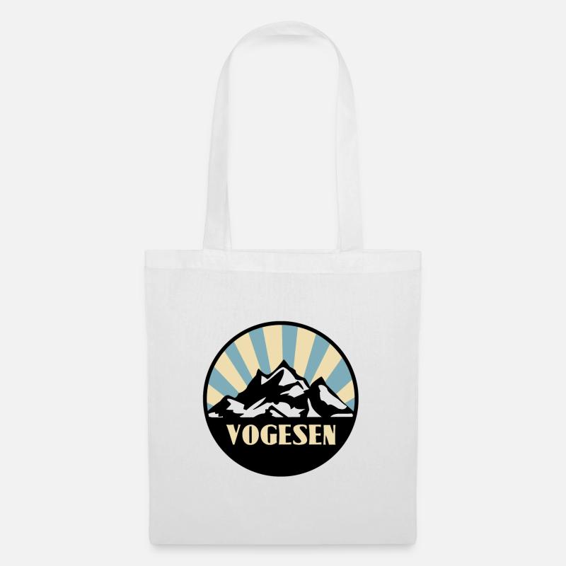 Vogesen les Voges - Stoffbeutel - Weiß