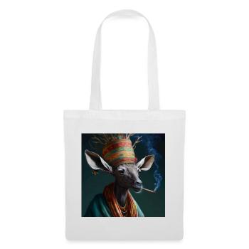 Cannabiche 01 sans typo - Sac en tissu - blanc - Devant