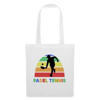 Padel Tennis Saying Player Sport Training Ball - Tote Bag - white - Front