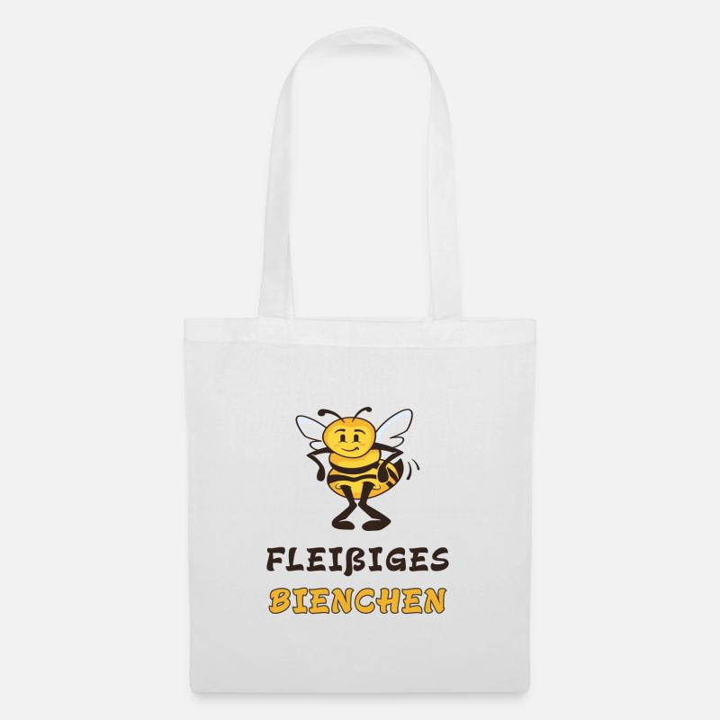 Fleißiges Bienchen - Stoffbeutel - Weiß