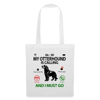 Otterhound Otter Dog Funny Funny Saying Humor - Tote Bag - white - Front