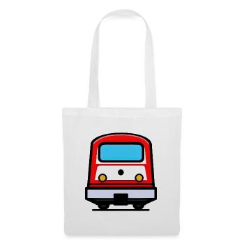 Subway, locomotive, train - Tote Bag - white - Front