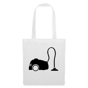 aspirateur - Sac en tissu - blanc - Devant