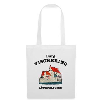 Lüdinghausen, Burg Vischering - Stoffbeutel - Weiß - Vorne