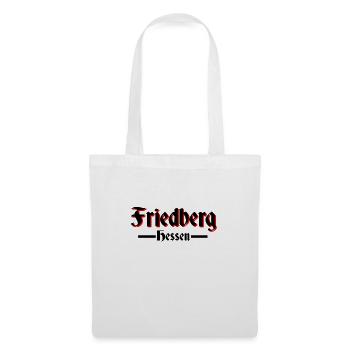 Friedberg in Hessen - Stoffbeutel - Weiß - Vorne