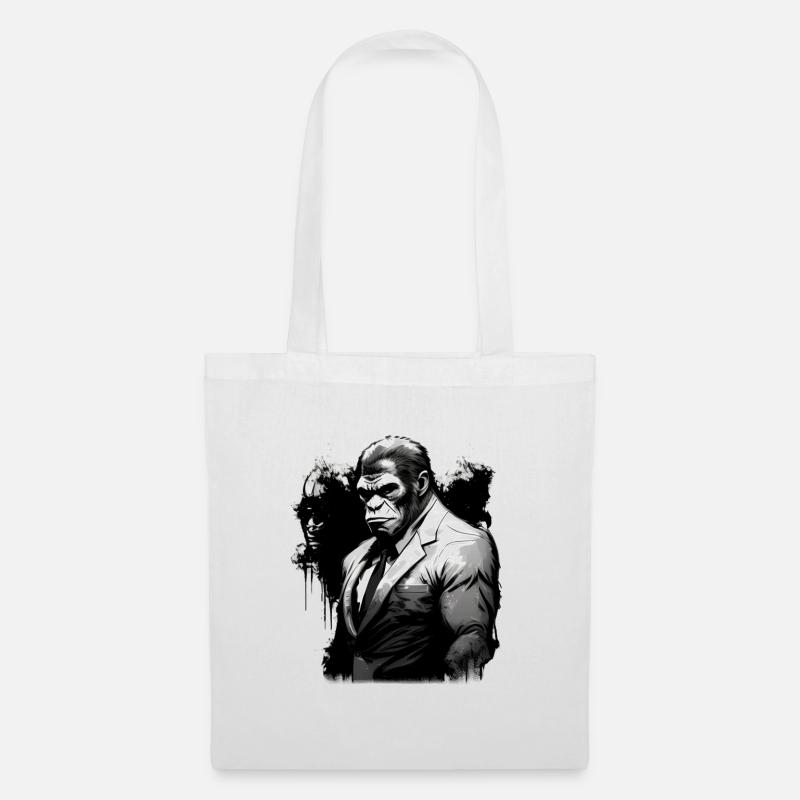 Gentelman - Tote Bag - white